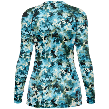 Chokefish™ Long Sleeve Rashguard Acid-Wash Woman's Shirt-013
